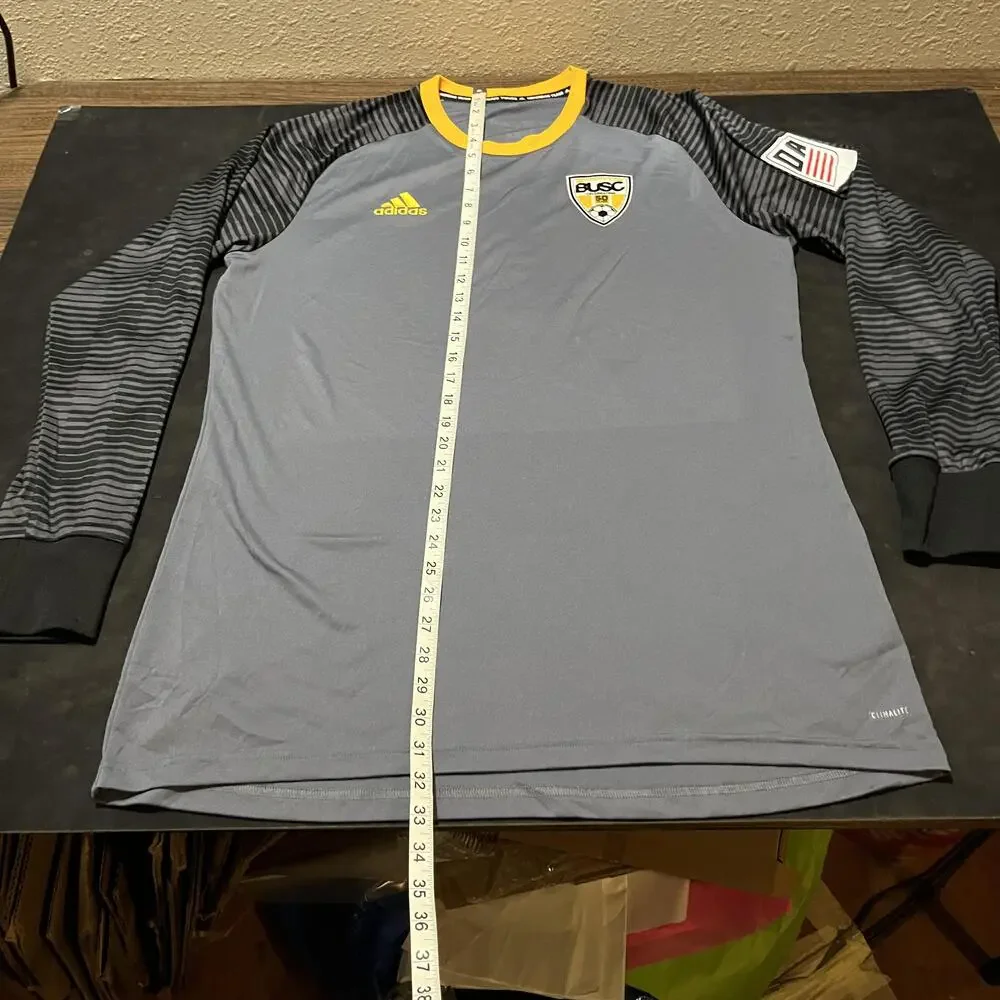 Adidas BUSC Goalkeeper Shirt Mens Large 50th Anniversary Soccer Climalite